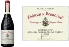 photo du vin Château de Beaucastel Hommage à Jacques Perrin 2020