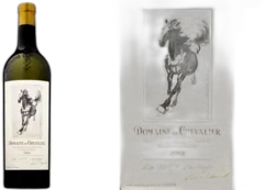 capture du vin Domaine de Chevalier Blanc 2022