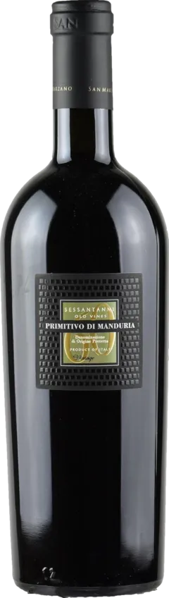 capture du vin Primitivo di Manduria Dop Sessantanni Old Vines San Marzano