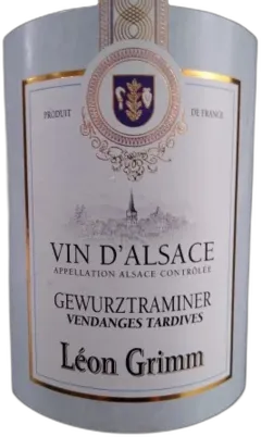 image du vin Gewurztraminer Vendanges Tardives Cave de Beblenheim