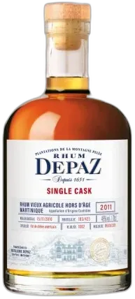 image du vin Depaz Vieux Rhum "Plantations de la Montagne Pelée"
