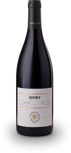 vue du vin Givry Rouge Chanson