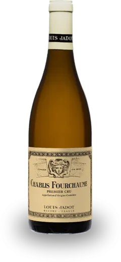 vue du vin Chablis Aoc 1er Cru Fourchaume Louis Jadot