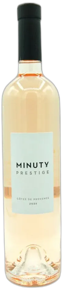 capture du vin Minuty Prestige Rosé 2024