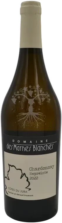 vue du vin Chardonnay les Normins Domaine des Marnes Blanches