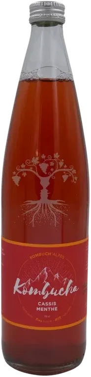 photos du vin Kombucha Cassis Menthe - je Vais à sa Rencontre