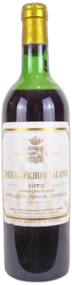 image du vin au Baron de Pichon-Longueville