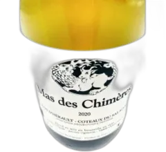 capture du vin Mas des Chimères le Blanc