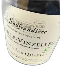 photo du vin Pouilly-Vinzelles les Quarts