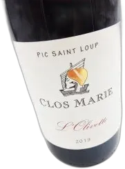 illustration du vin Pic Saint-Loup Clos Marie Cuvée Simon Christophe Peyrus et Françoise Julien