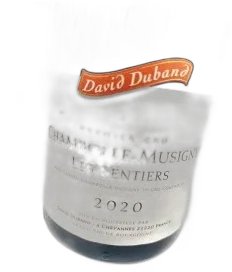 photo du vin David Duband Chambolle Musigny