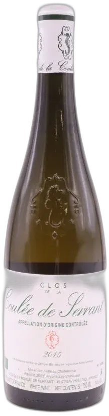 photos du vin Clos de la Coulée de Serrant 2001 Nicolas Joly