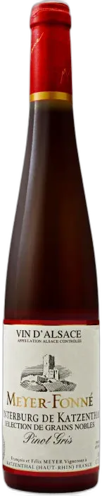 photo Pinot Gris Hinterburg de Katzenthal Sélection de Grains Nobles 2017