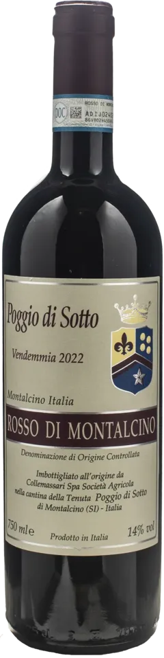 photo du vin Rosso di Montalcino Doc Poggio di Sotto