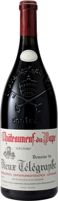 photo Châteauneuf-du-Pape la Crau Rouge 2021 Magnum