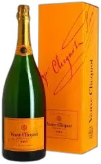 vue du vin Veuve Clicquot en Magnum Brut