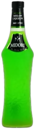 photo Midori Liqueur Japonaise Verte à Base de Melon