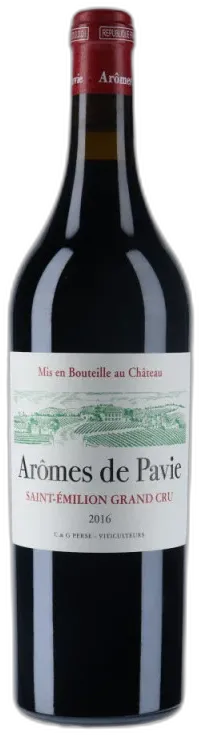 vue du vin Château Pavie