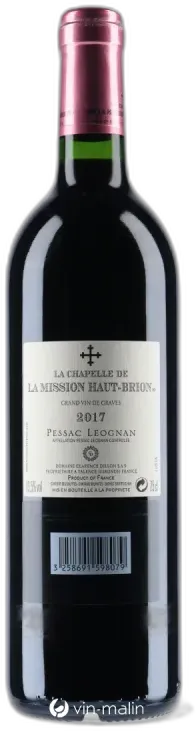 photo du vin la Chapelle de la Mission Haut-Brion