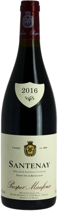 photo Santenay Vin Rouge de Bourgogne Par Prosper Maufoux