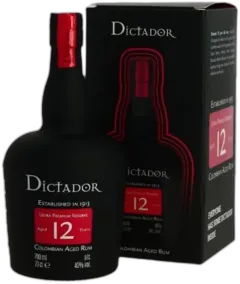 photo Rhum Dictador 12 Ans Rhum de Colombie