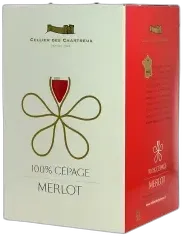 vue du vin Cellier des Chartreux Merlot Bib 10 Litres