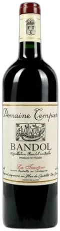 photo Bandol Rouge Domaine Tempier Cuvée la Tourtine 2019