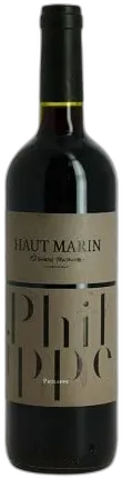 photo Haut Marin Cuvée Philippe Côtes de Gascogne Vin Rouge