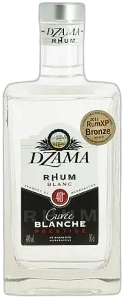 photo Dzama Cuvee Blanche Prestige Rhum Blanc de Madagascar