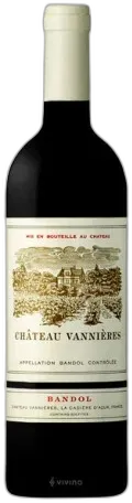 photo Château Vannières Bandol Rouge 2019