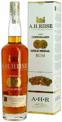 photo Rhum a H. Riise 1888 Copenhagen Gold Medal Rhum des Caraïbes