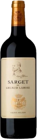 photo Sarget de Gruaud Larose 2019 Saint Julien Second Vin du Château Gruaud Larose