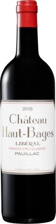 photo Château Haut Bages Liberal 2018 Pauillac Vin Rouge de Bordeaux