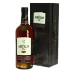 image du vin Abuelo Napoleon 15 Ans Rhum du Panama Finition Fût de Cognac