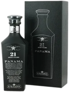 photo Rum Nation Panama 21 Ans Carafe Black Edition