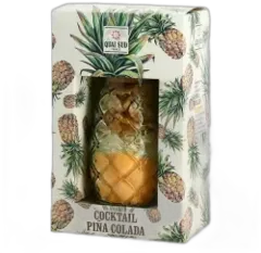 vue du vin Quai Sud Mélange Pour Pina Colada Verre Ananas