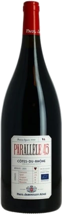 photo Paralléle 45 Bio en Magnum Paul Jaboulet Ainé Côtes du Rhône Rouge