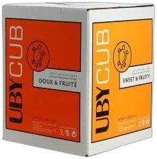image du vin Uby Cub Vin Blanc Doux en Bib de 3 Litres