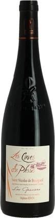 photo st Nicolas de Bourgueil Vin Rouge Cuvée les Graviers Par les Caves du Plessis