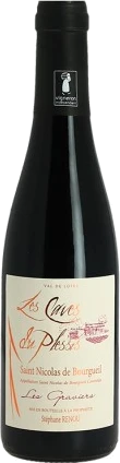 photo st Nicolas de Bourgueil Cuvée les Graviers Par les Caves du Plessis Bouteille