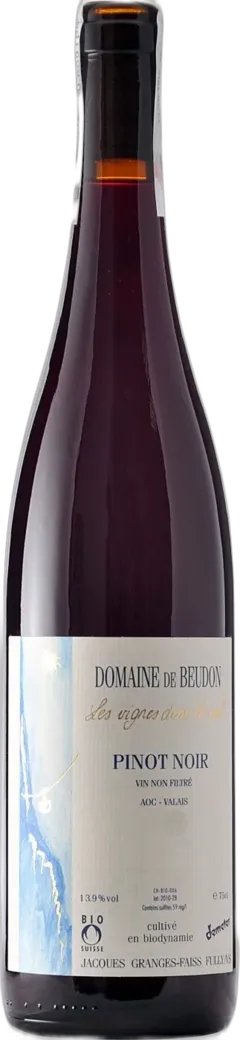 capture du vin Humagne Rouge Vieilles Vignes