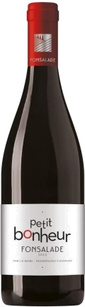photo Petit Bonheur Saint Chinian Vin Rouge du Languedoc Par Château Fonsalade
