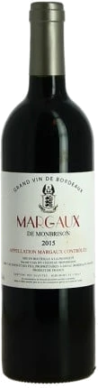 photo Margaux de Monbrison 2015 Vin Rouge de Bordeaux