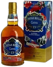 illustration du vin Chivas Regal Extra 13 Ans Finition en Fût de Rye American Whiskey Blended Scotch