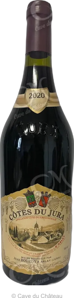 image du vin Cotes du Jura Rouge Domaine Bourdy