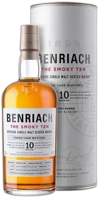 photo Benriach 10 Ans The Smoky Ten Speyside Scotch Whisky Single Malt