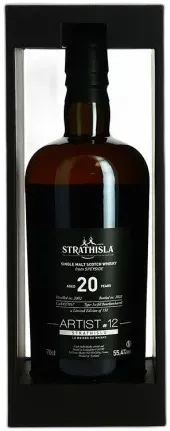 photo Whisky Strathisla Vintage 2002 Aged 20 Collection Artist 12