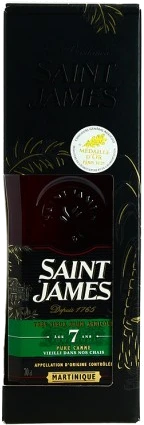 photo Rhum Saint James Très Vieux Rhum Agricole de Martinique 7 Ans