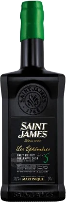 photo Rhum Saint James les Éphémères N°5 Brut de Fût 2005 Rhum Hors d'Age