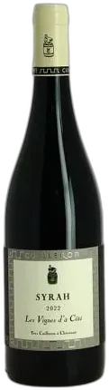 photo Syrah les Vignes d'À Côté 2022 Par Yves Cuilleron Igp Collines Rhodaniennes Rouge